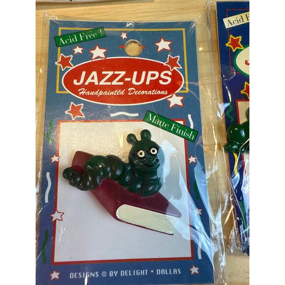 Bundle of New Jazz Ups Teacher School Button Covers 80s Nurse Crafts - Picture 6 of 7